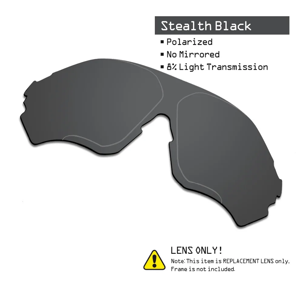 SmartVLT 4 Pieces Polarized Sunglasses Replacement Lenses for Oakley EVZero Range - 4 Colors
