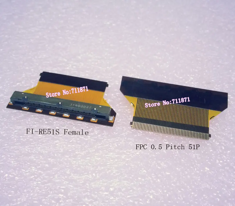 FI RE51S к FPC 51P Адаптер 0 5 шаг мужской женский разъем Шаг конвертер|fpc|fpc adapterfpc connector |