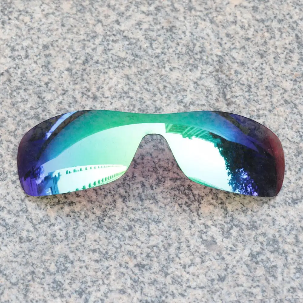 

E.O.S Polarized Enhanced Replacement Lenses for Oakley Antix Sunglasses - Emerald Green Polarized Mirror