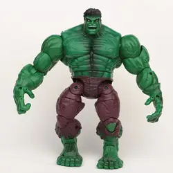 Hot Sale The Avengers Hulk Super Heroes Cartoon Movie PVC Action Figure Collectible Model Toys Big Size 18CM Green Hulk Dolls