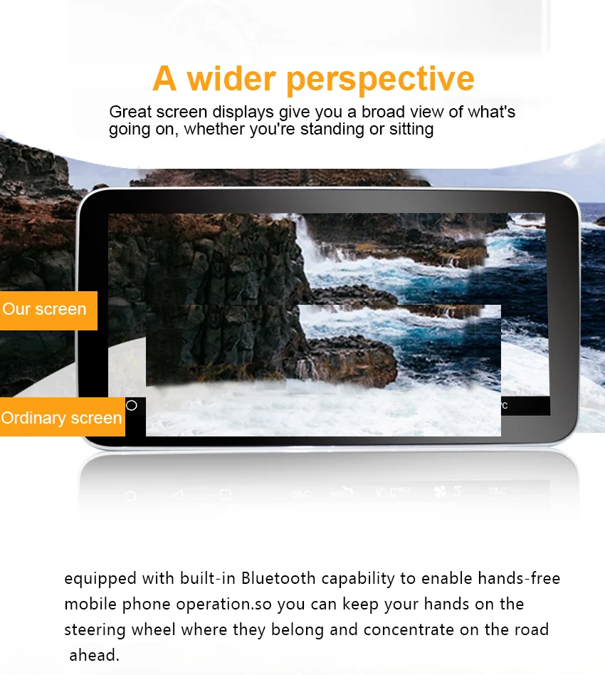 8 Koason Android 10.25 Super Big HD touch Screen Car GPS Multimedia Player for Mercedes BENZ GLK Class GLC 