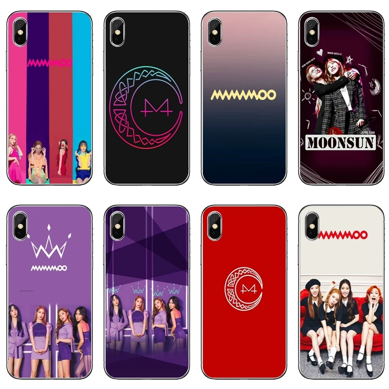 Mamamoo kpop Корейская группа Девушка Мягкий чехол для телефона Samsung Galaxy J4 J6 prime J8 A6s A7 A8