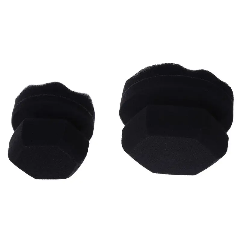 

New 1 Pc Wave Type Vehicle Car Tire Dressing Tools Hex Grip Applicator Handheld Tire Waxing Sponge 10166