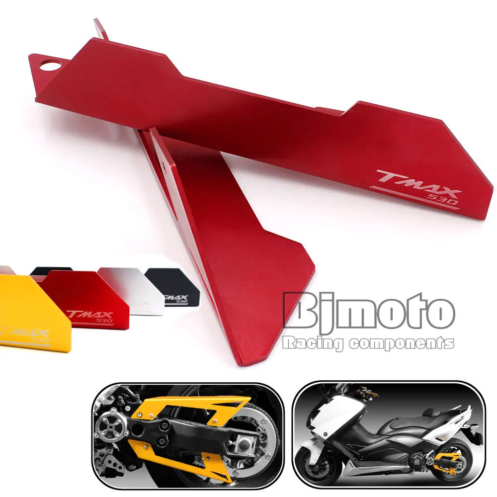 

BJMOTO For Yamaha T MAX TMAX 530 2012 2013 2014 2015 Motorcycle Belt Guard Cover Protector Aluminum Accessories
