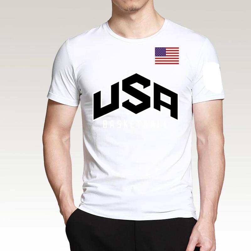 100% хлопок футболки бренда clothing сша мужская повседневная лето 2017 человек с