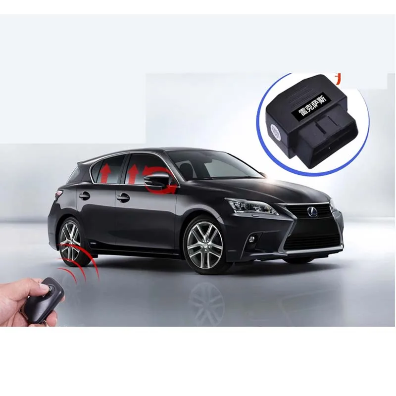 

free shipping car window lifting control device rearview folder device special for lexus ct200h 2012 2013 2014 2015 2016 2017