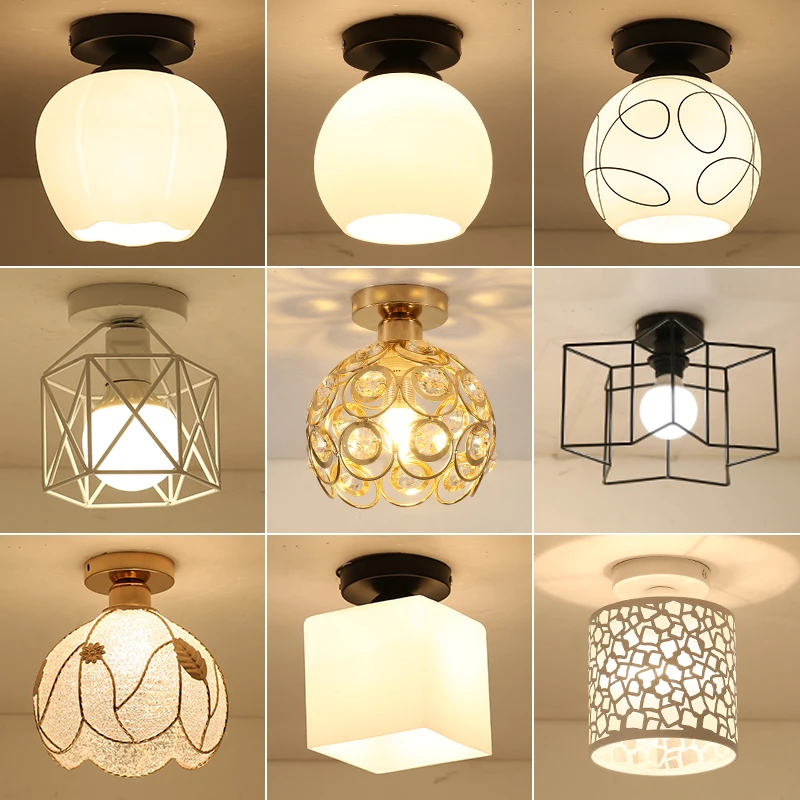 

Simple modern creative personality Led ceiling lights plafond lamp for home living room lights ceiling light fixture Aisle lamp