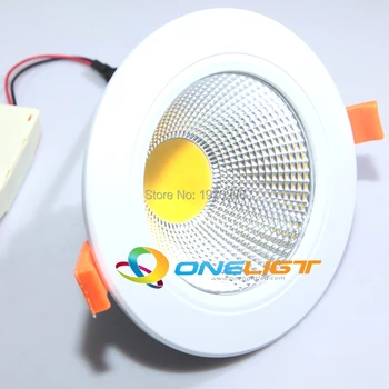 

Wholesales 10W 15W COB LED Downlights Recessed Spot Indoor Lighting Dimmable AC85-265V 16pcs Energy Saving Free Shipping