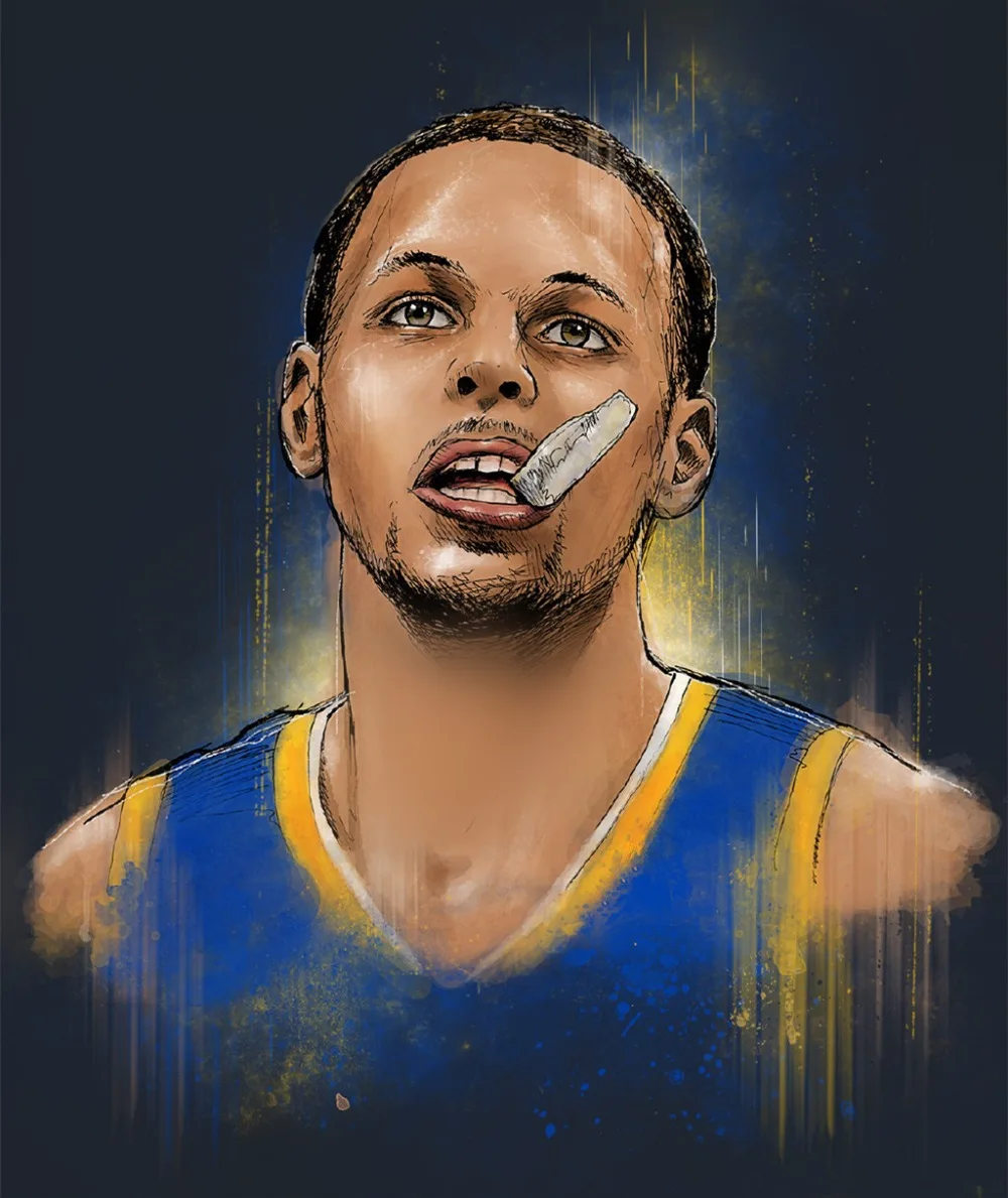 Needlework Square Embroidery Diy Diamond Painting for MVP Stephen Curry
