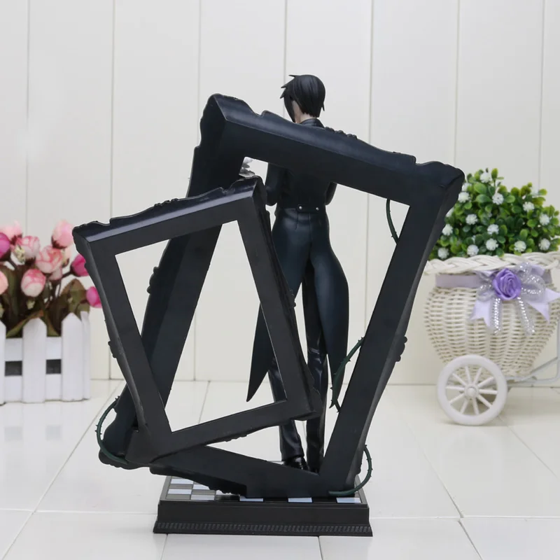 Cena Anime ministrowie kuroshitsuji Sebastian PVC figurka model kolekcjonerski Toy