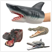 Sea Life Marine Animals Whale Shark HIPPO DOLPHIN CROCODILE Model Action Figure PVC Ocean Animal Dolls Toys For Children Gift easyway sea life gray shark great white shark simulation animal model action figures toys educational collection gift for kids