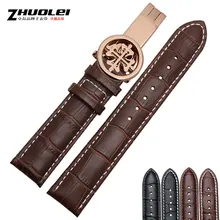 Zhuolei Genuíno Couro fivela de Cinta com PP 19/20/21/22mm Preto Marrom
