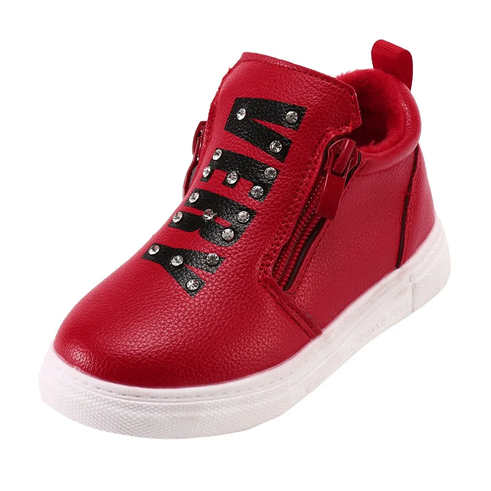 Baby Shoe2018 модные зимние мягкие ботинки для маленьких мальчиков и девочек Детские