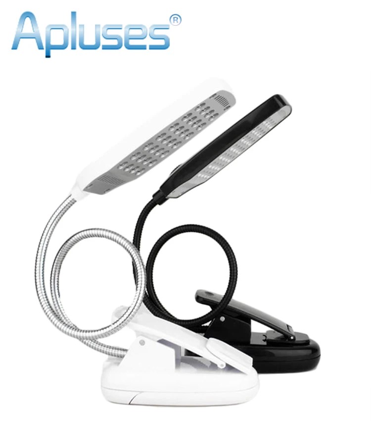 

28 LED Flexible USB Clip On Reading Desk Lamp Table Light
