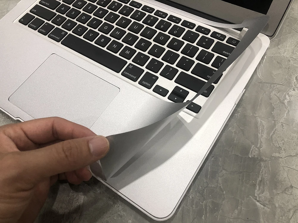 Металлический дизайн наклейки для ноутбука чехол для Macbook Air 13 Pro retina 12 13 15 защитный чехол для ноутбука с защитой от царапин