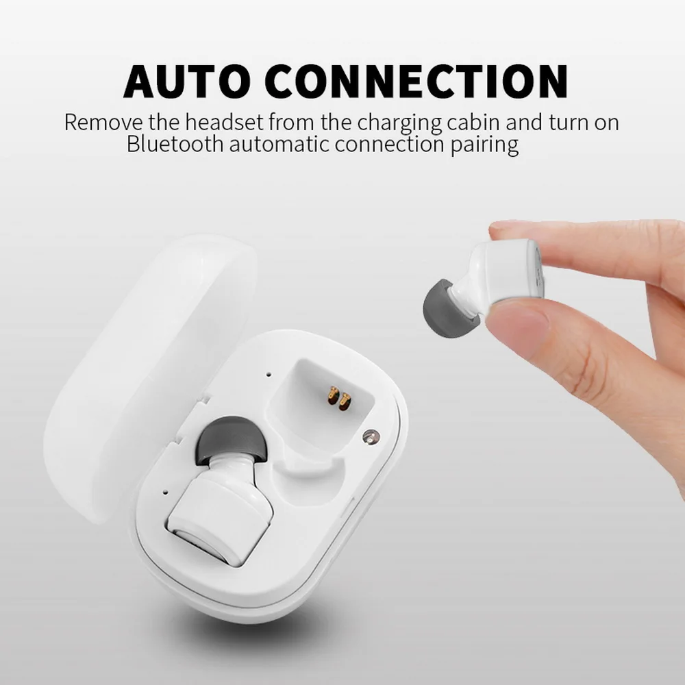 

M1 Mini True Stereo Wireless Bluetooth 5.0 Earbuds for iPhone Samsung Android LG ONEPLUS
