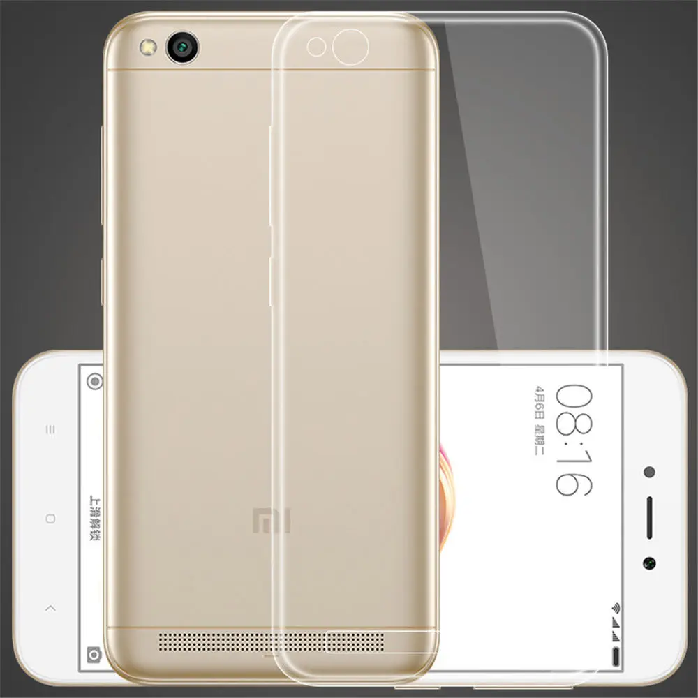 For-xiaomi-redmi-5A-case-silicone-transparent-for-xiaomi-redmi-5a-TPU-case-soft-ultra-thin