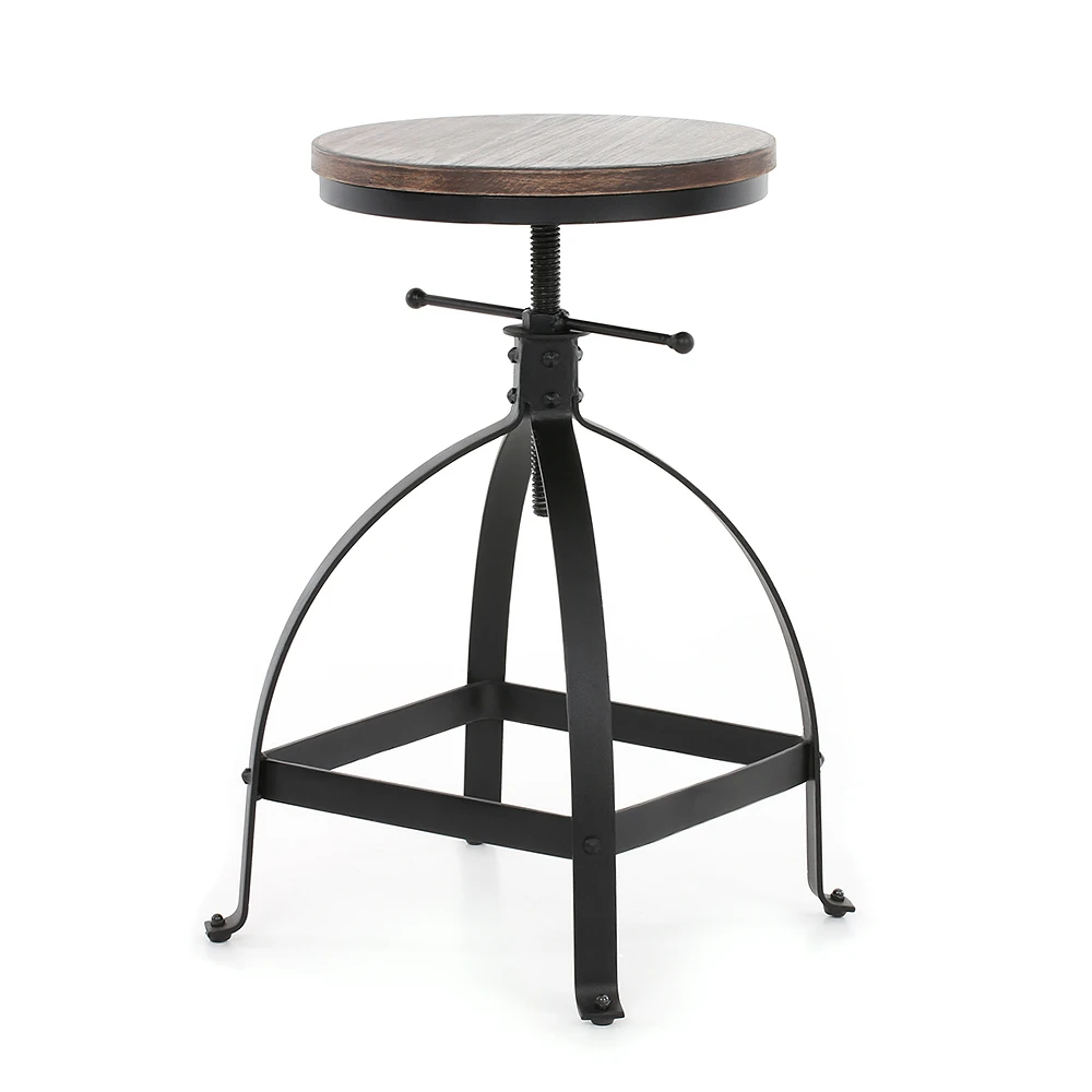 Dapur Adjustable Height Swivel Kitchen Dining Breakfast Chair Natural Pinewood Top Bar Stool Bar Stool Bar Stool Topsdining Stool Aliexpress