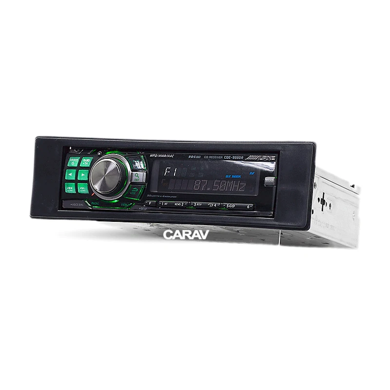Фасция 1 Din для AUDI (100) магнитола DVD стерео панель монтажная установка отделка CARAV 11