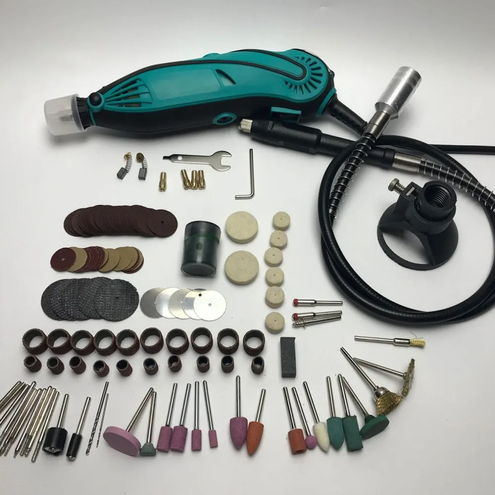 

Mini Electric Engraving Pen Drill Grinder 180W Drill Grinder Kit Electric Rotary Tool Mini Grinding Machine Set EU Plug