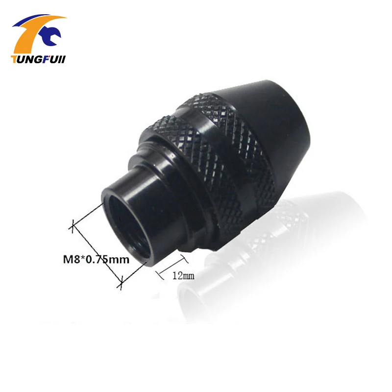 Tungfull Dremel аксессуары маленький патрон для дрели электрический шлифовальный