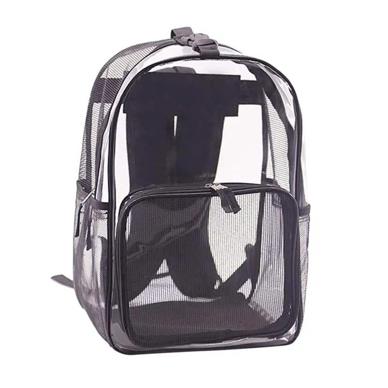 1 шт. Портативный Легкий модный прозрачный рюкзак для собак, изделия для переноски домашних животных, кошек