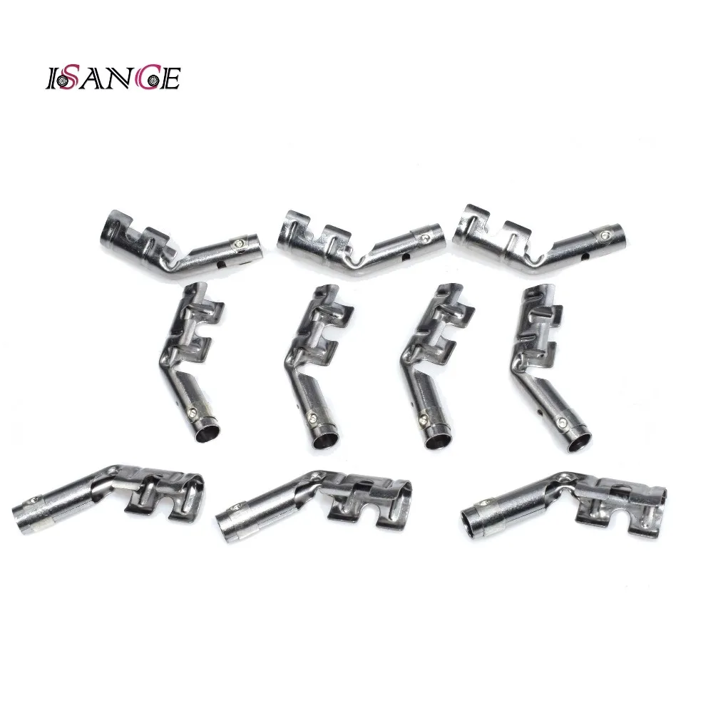 

ISANCE New Set Of 10 MSD 34605 Dual Band Spark Plug Wire Terminals Ends Connector
