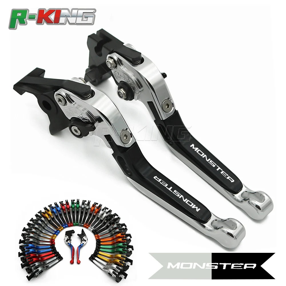 For DUCATI Monster S4/S4R/900/1000 Multistrada 1000/1100 Motorcycle Adjustable Folding Extendable Brake Clutch Levers | Автомобили и