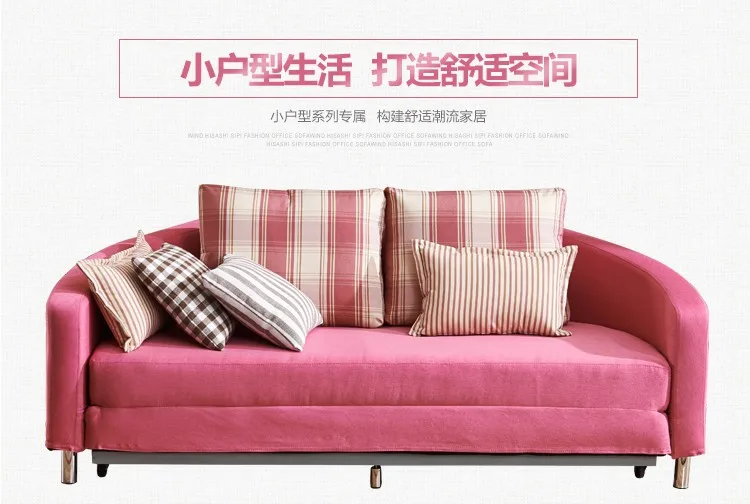 Современная гостиная диван-кровать с тканью B01