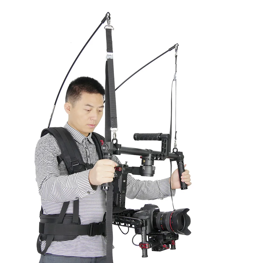 Как EASYRIG видео фильм Serene поддержка жилет для DSLR DJI Ronin S/M Zhiyun Crane 2/3 MOZA Air 2 FEIYU AK2000 AK4000 RONIN S