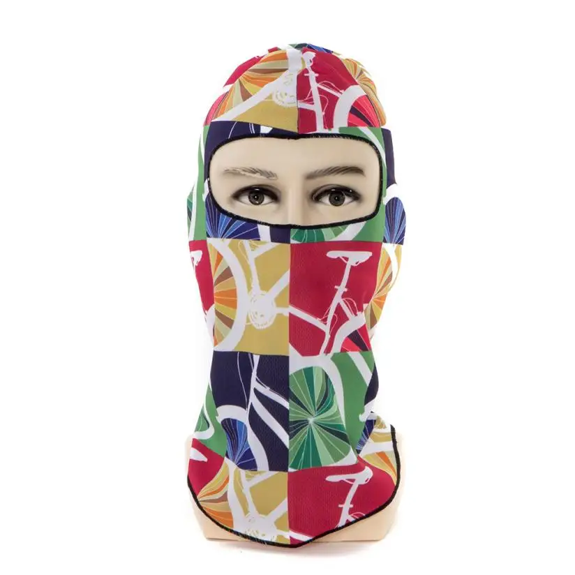 Ветрозащитная велосипедная маска для лица Зимняя Теплая Флисовая Балаклава велосипедная Спортивная маска шарф маска сноуборд велосипед Лыжная маска - Цвет: C