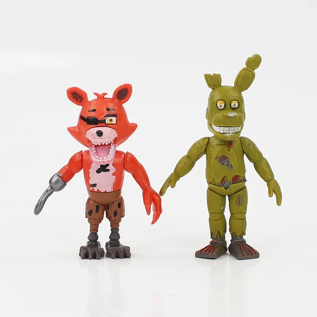 ENLAIR Anime Character Models 18styles 14cm FNAF Five Nights at Freddy's  Sister Location Funtime Foxy Ballora Dolls Nightmare Freddy PVC Action  Figure Toy : : Toys & Games