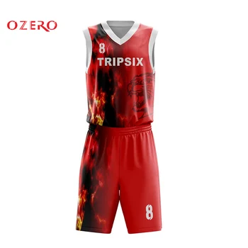 

full sublimation custom men's basketball sportswear suit