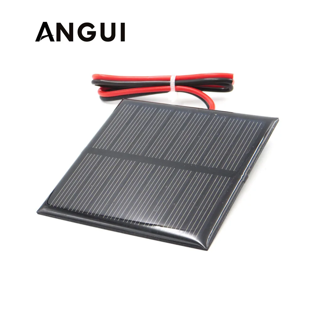 

3V 3.5V 4V Solar Panel with 30cm wire Mini Solar System DIY For Battery Cell Phone Charger 0.36W 0.45W 0.9W 0.24W 0.6W 0.64W toy