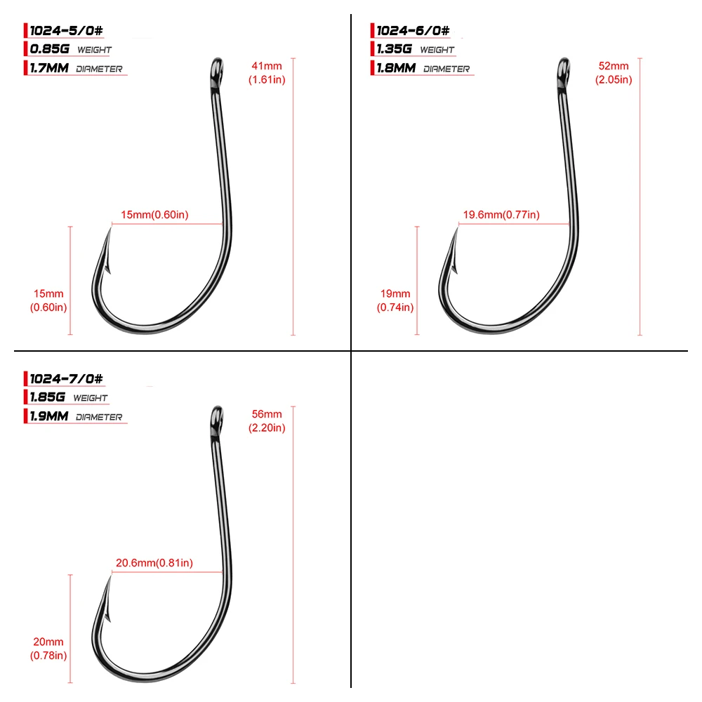50 шт./лот рыболовный крючок Maruseigo из высокоуглеродистой стали 1024 серии 1/0#-7/0# пресноводная рыболовная наживка крючок для ловли карпа