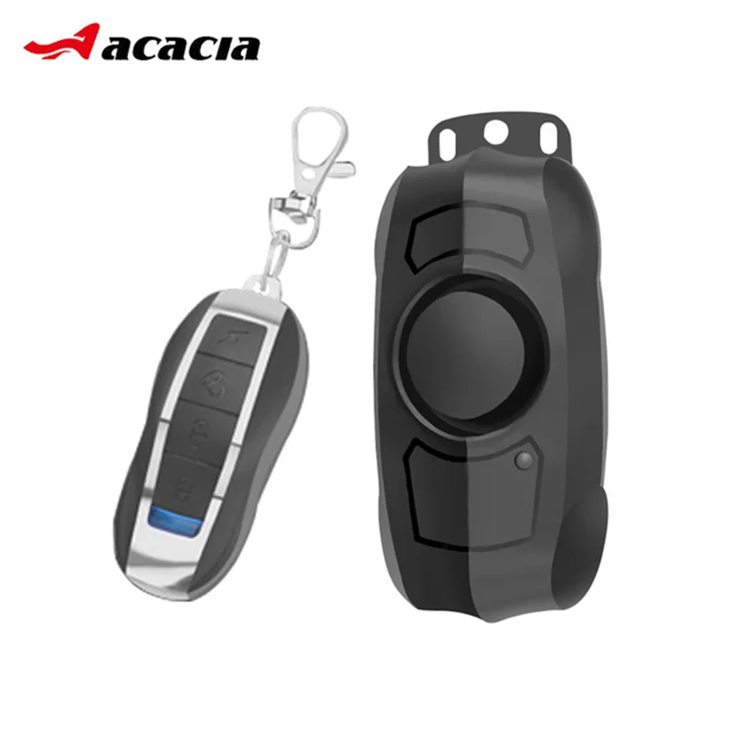 NEW 1+1 Bicycle Warn Alarm USB Recharge Wireless Bike Bell Remote