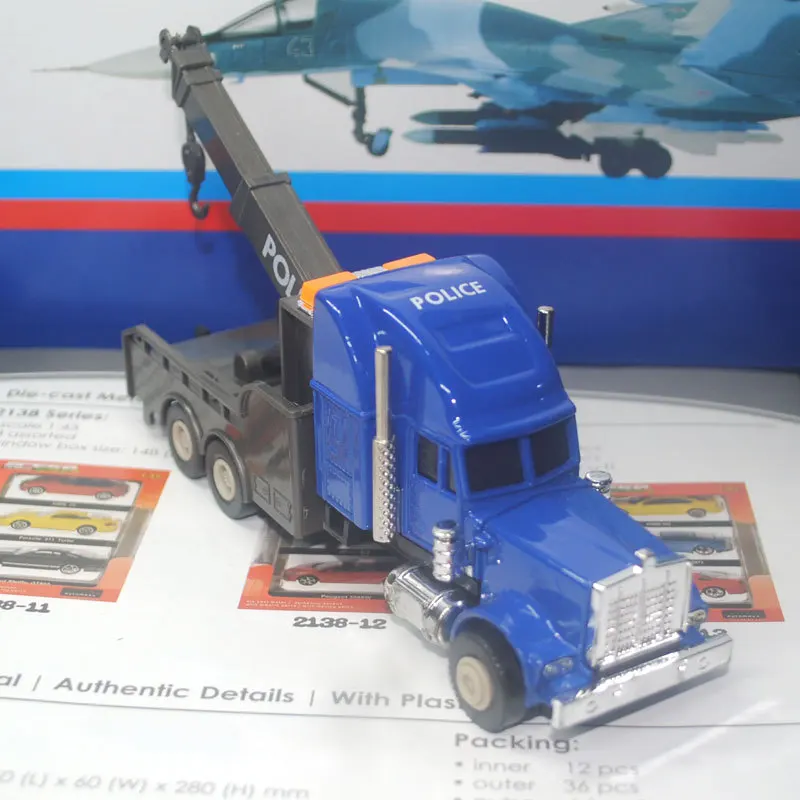 Автомобильная модель 1:43 Kenworth трейлер кран инженерный автомобиль сплав имитация