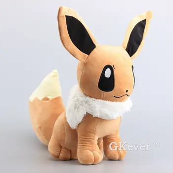 

Anime Pikachu Eevee Plush Toys Big Size 18" 45 CM Soft Stuffed Dolls Children Birthday Gift