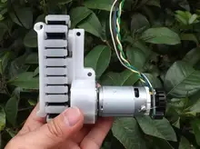 12V 90 1slow down 85RPM DC permanent magnet caterpillar chassis font b motor b font intelligent