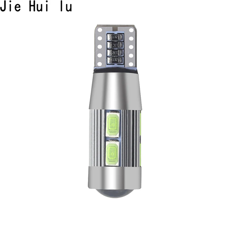 1 шт. автомобисветодиодный Светодиодная лампа T10 Canbus 194 W5W 10 SMD 5630 5730|Сигнальная