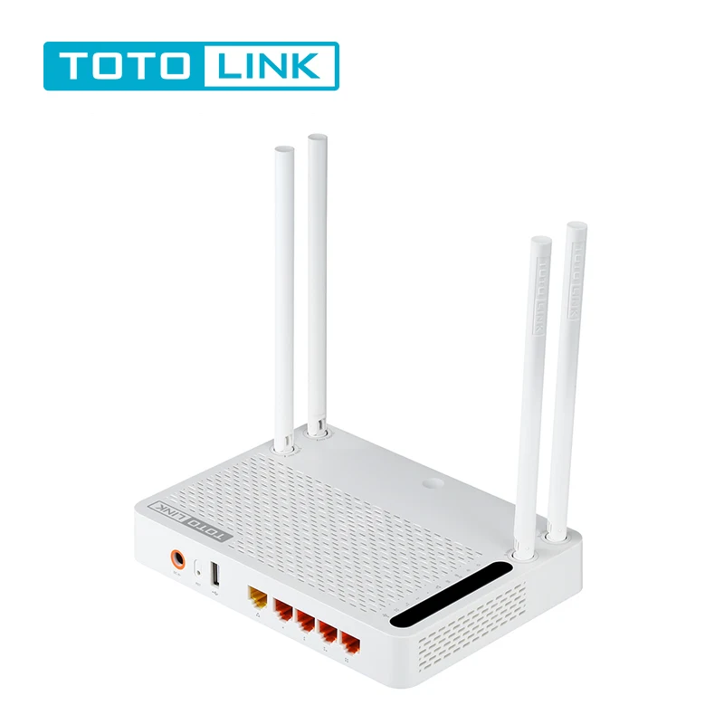 

TOTOLINK A2004NS Wireless Wifi Router 11AC 1200Mbps Gigabit Dual Band Wifi Repeater USB 2.0 English Firmware