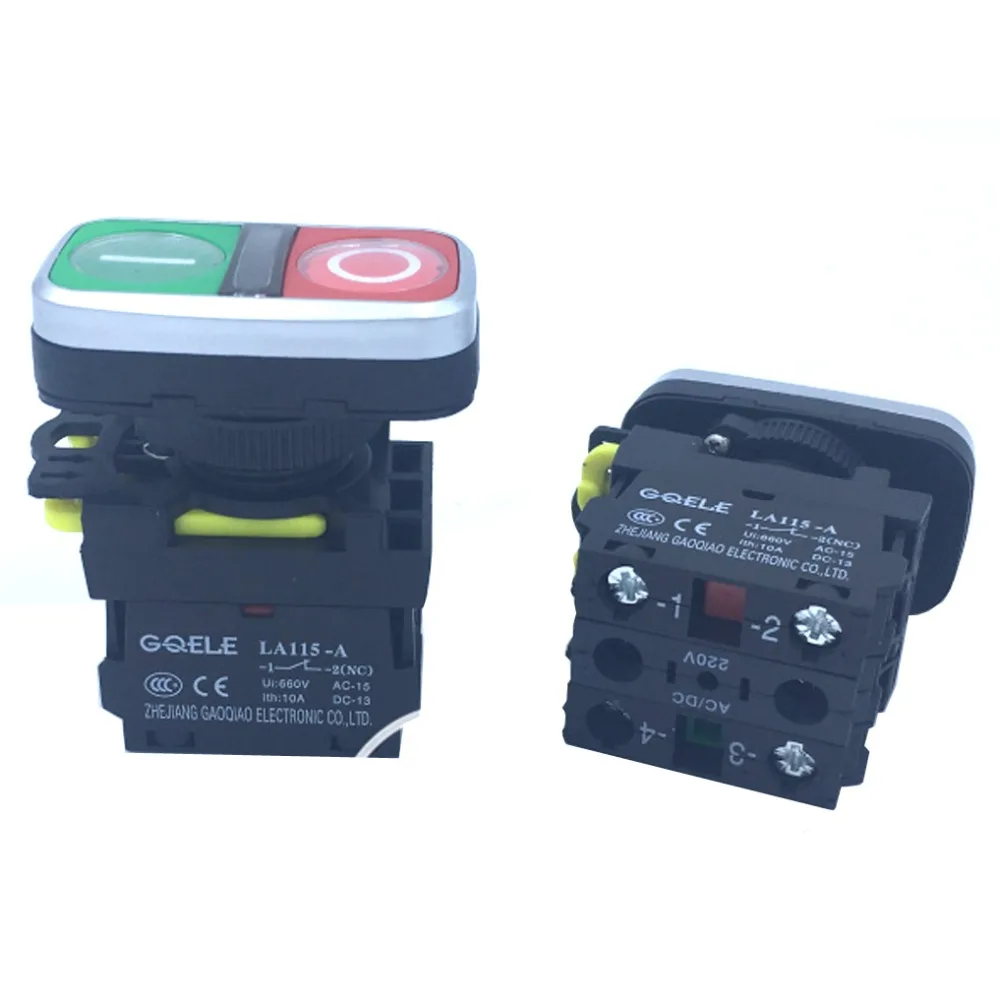 button switch botao para gabinete de controle da bomba 03