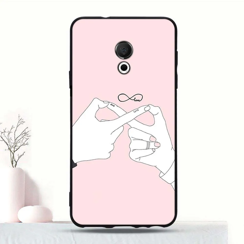Чехол для Meizu 15 Lite силиконовый чехол с принтом M15 TPU Защитный 5 46 "Coque|Бамперы| |