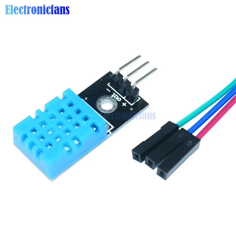 Цифровой датчик температуры и влажности DHT11 для Arduino модуль датчика