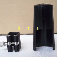 1 шт. тенор-саксофон кожа Лигатура и пластиковой крышкой