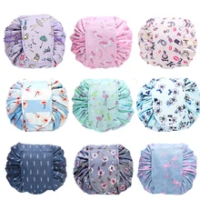 Органайзер большой емкости на шнурке, дорожная косметичка, сумки для макияжа, сумка для хранения, Волшебный мешочек, набор туалетных и косметических принадлежностей, коробка для мытья