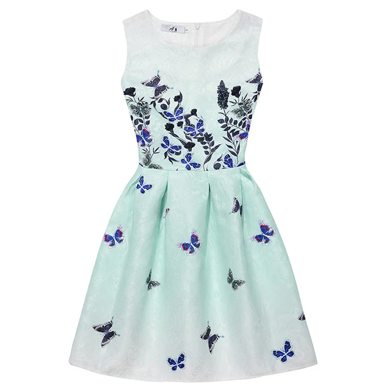 

Little Girl Dress Summer Sleeveless Butterfly Flower Tutu Dress for Kids Girls Princess Vestidos Children Clothing Party Costume