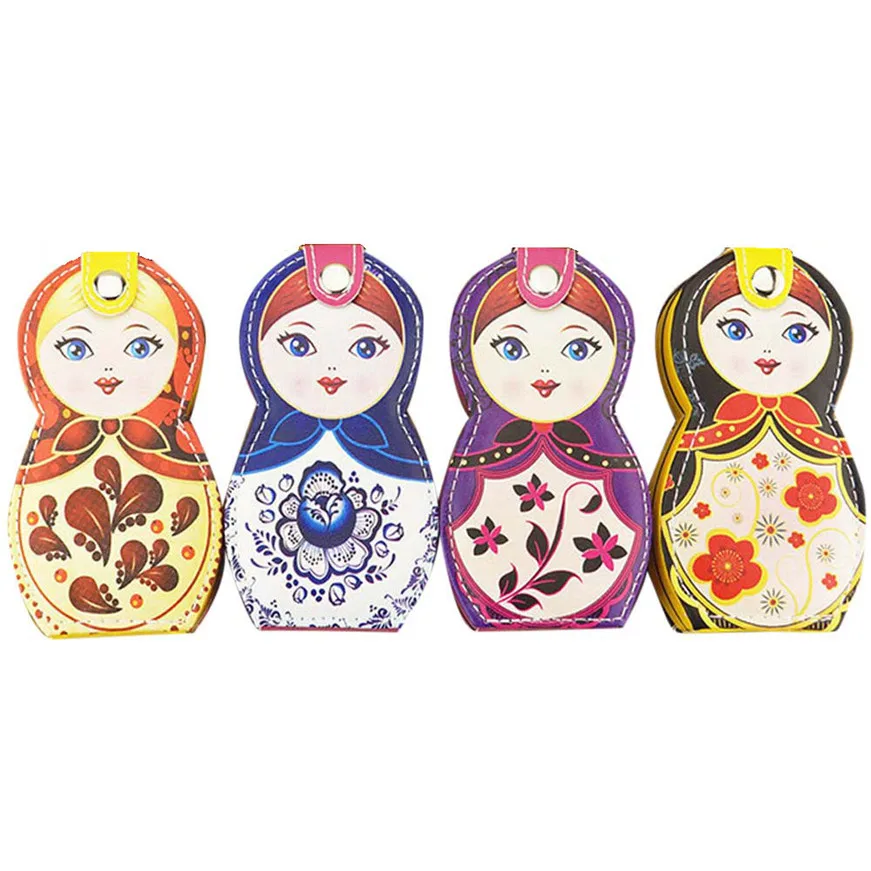 

2017 * 6 Pcs Set Russian Doll Nail Care Clipper Manicure Pedicure Set