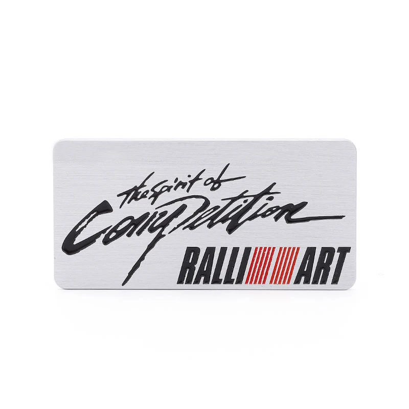 

New style 3D Car Sticker Auto decal For Pajero Montero Outlander 2014 ASX Lancer 2006 Grandis For RALLI///ART Stickers Styling