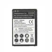 10 шт./лот 3500 мАч Замена литий-ионная Батарея для LG G3 bl-53yh G3 D855 F400 D830 D850 Vs985 D850 D851